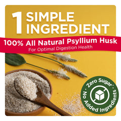 Powder being stirred into a smoothie for a fiber boost with Konsyl.