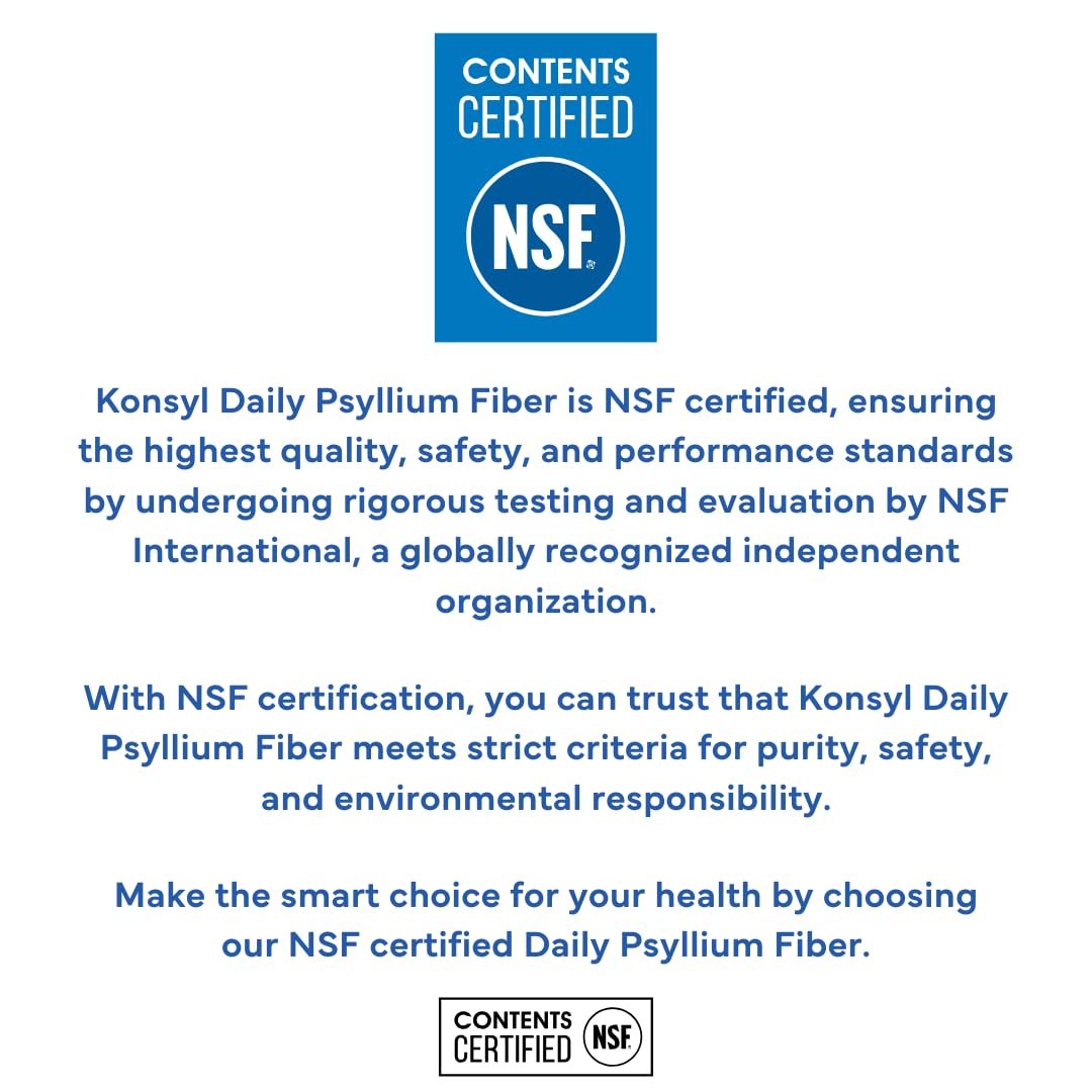 Konsyl psyllium smoothie addition suggesting subtle thickening and fiber support