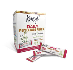 Konsyl psyllium husk powder, unflavored, fine texture for versatile use.