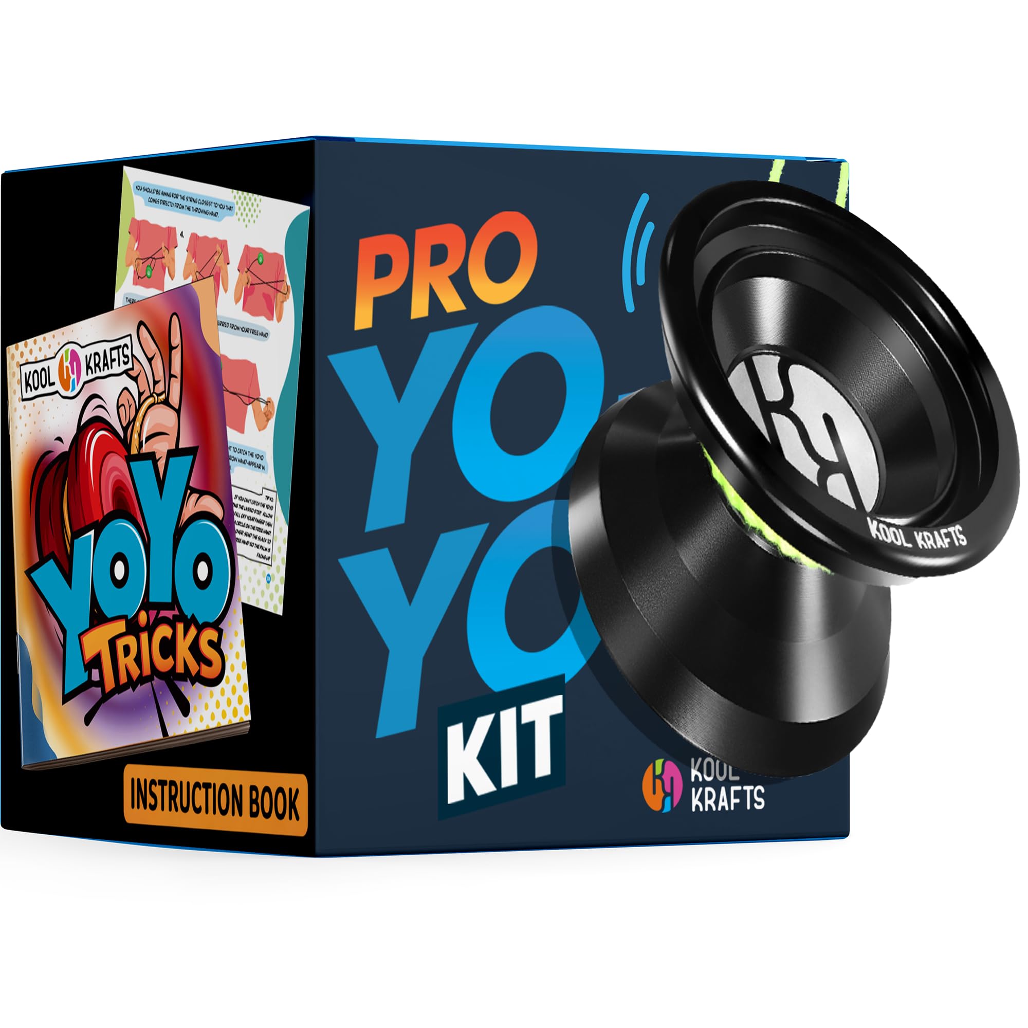 KOOL KRAFTS Master Yoyo Kit included yoyo glove for better control.