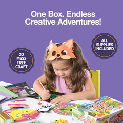 KOOL KRAFTS mess-free crafting design keeps time tidy and enjoyable.