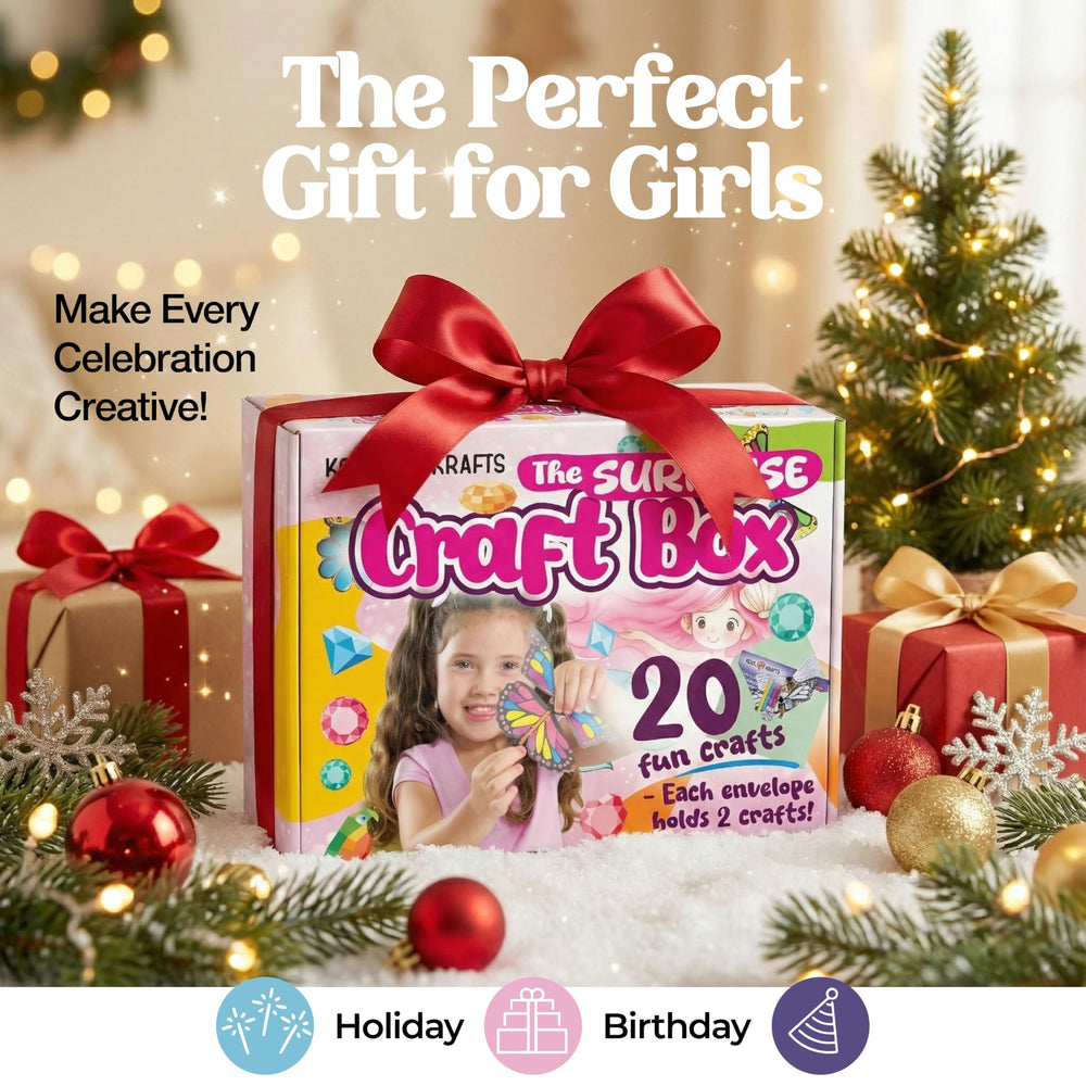 KOOL KRAFTS Surprise Craft Box Puffy Poke Art invites tactile exploration