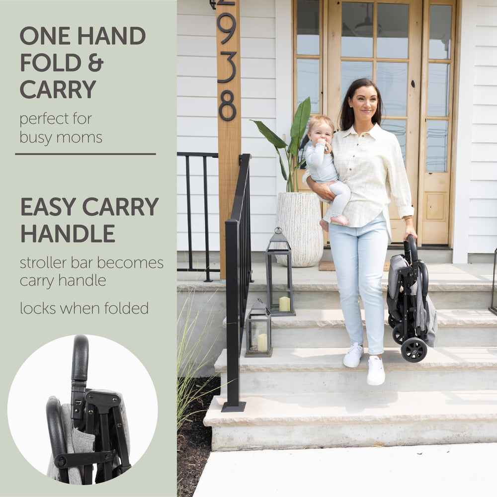 Koolababy storage basket keeping essentials within reach.