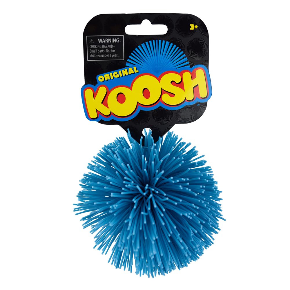 Koosh ball red 3-inch for easy indoor toss and catch.