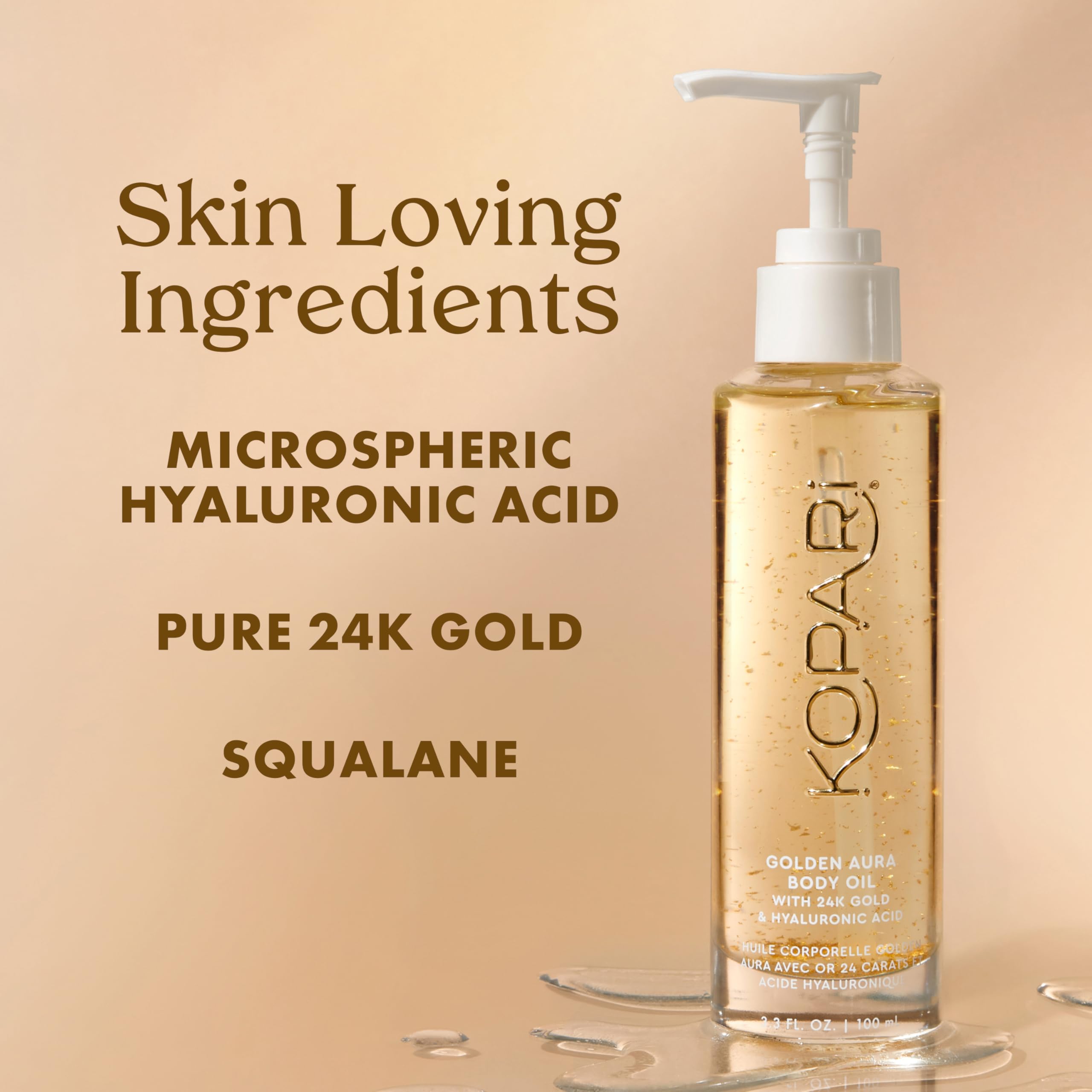 Kopari Golden Aura Oil delivers radiant glow without stickiness.