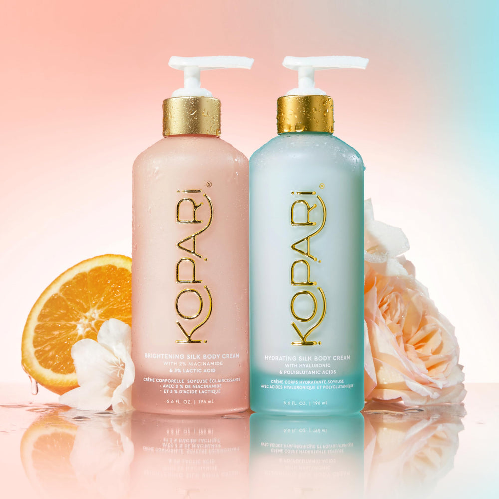 Open tub reveals rich, creamy Kopari formula