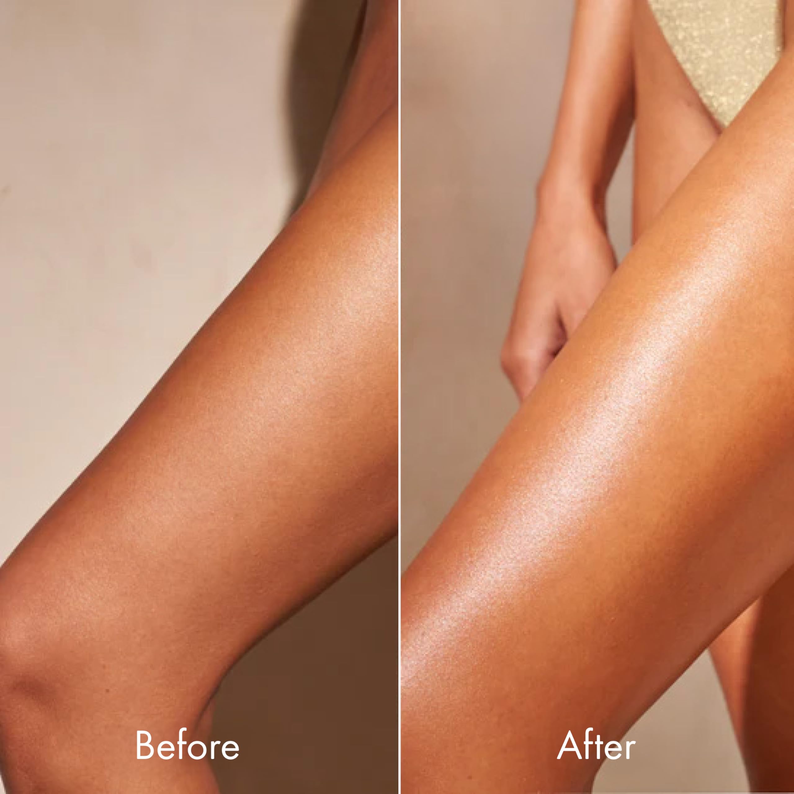 Kopari Hydrating Silk Body Cream pump-top in use