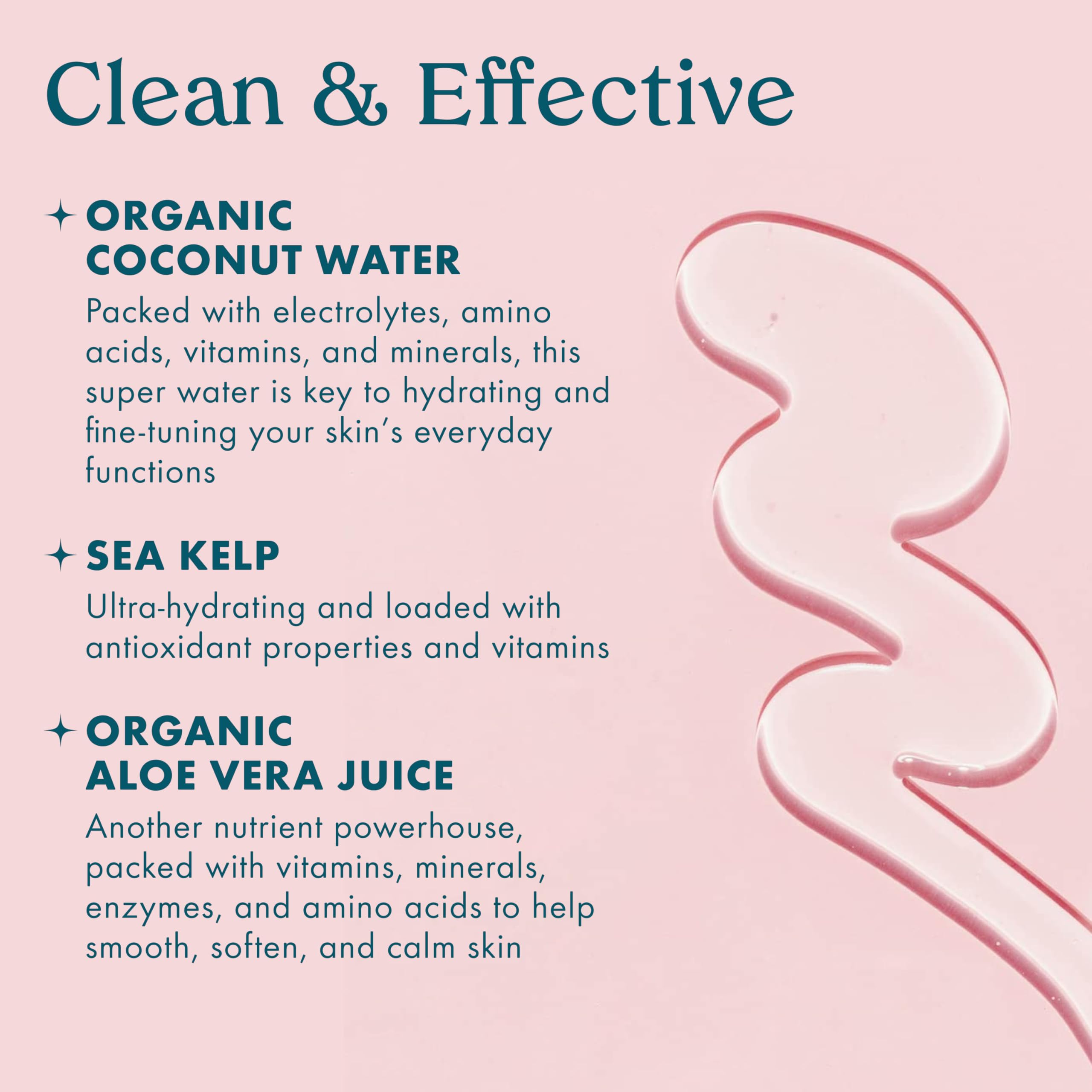 Kopari Jumbo Coconut Hydrating Body Wash highlights sea kelp and aloe for soothing cleanse.