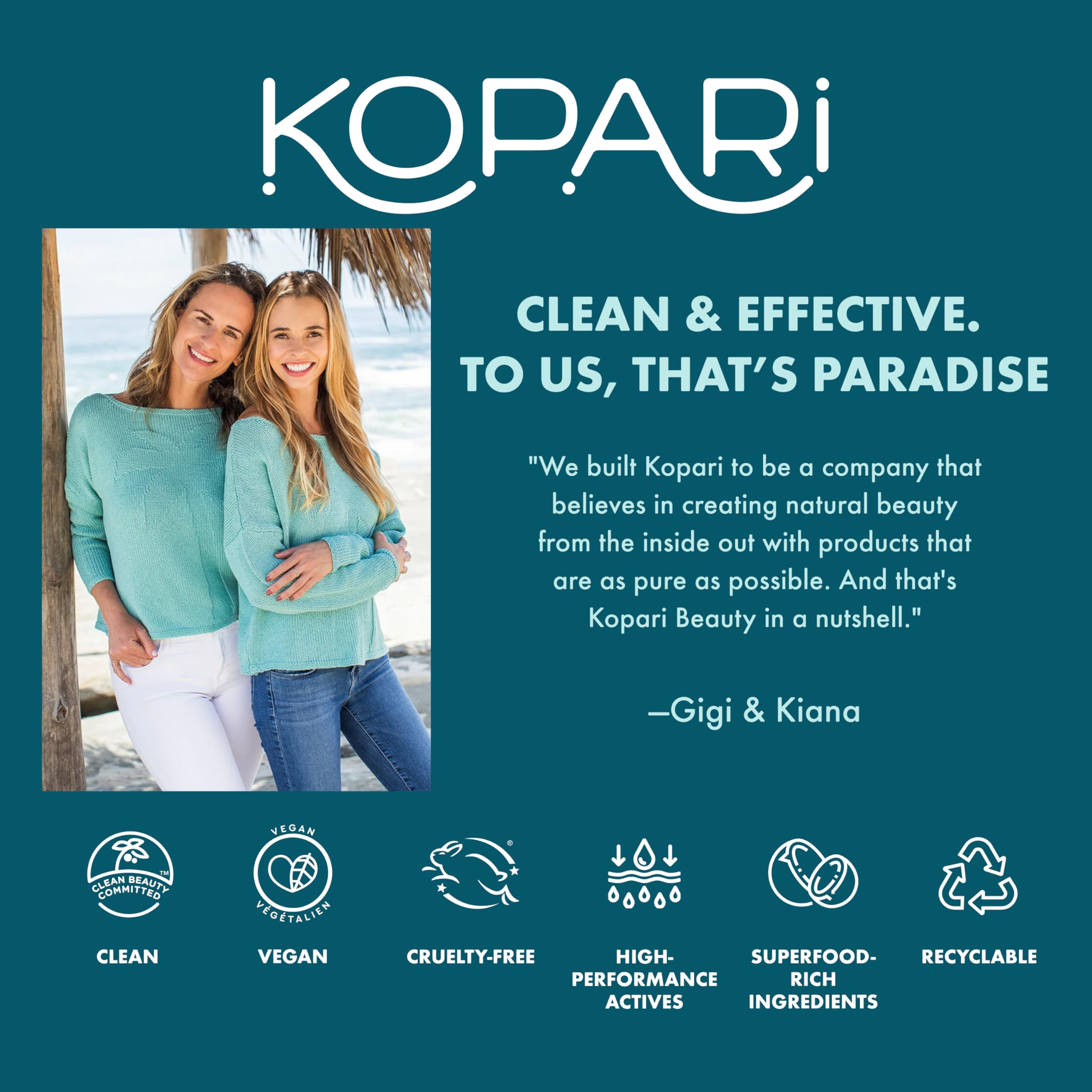 Kopari PURE PROTECT easy glide for mess-free reapplication