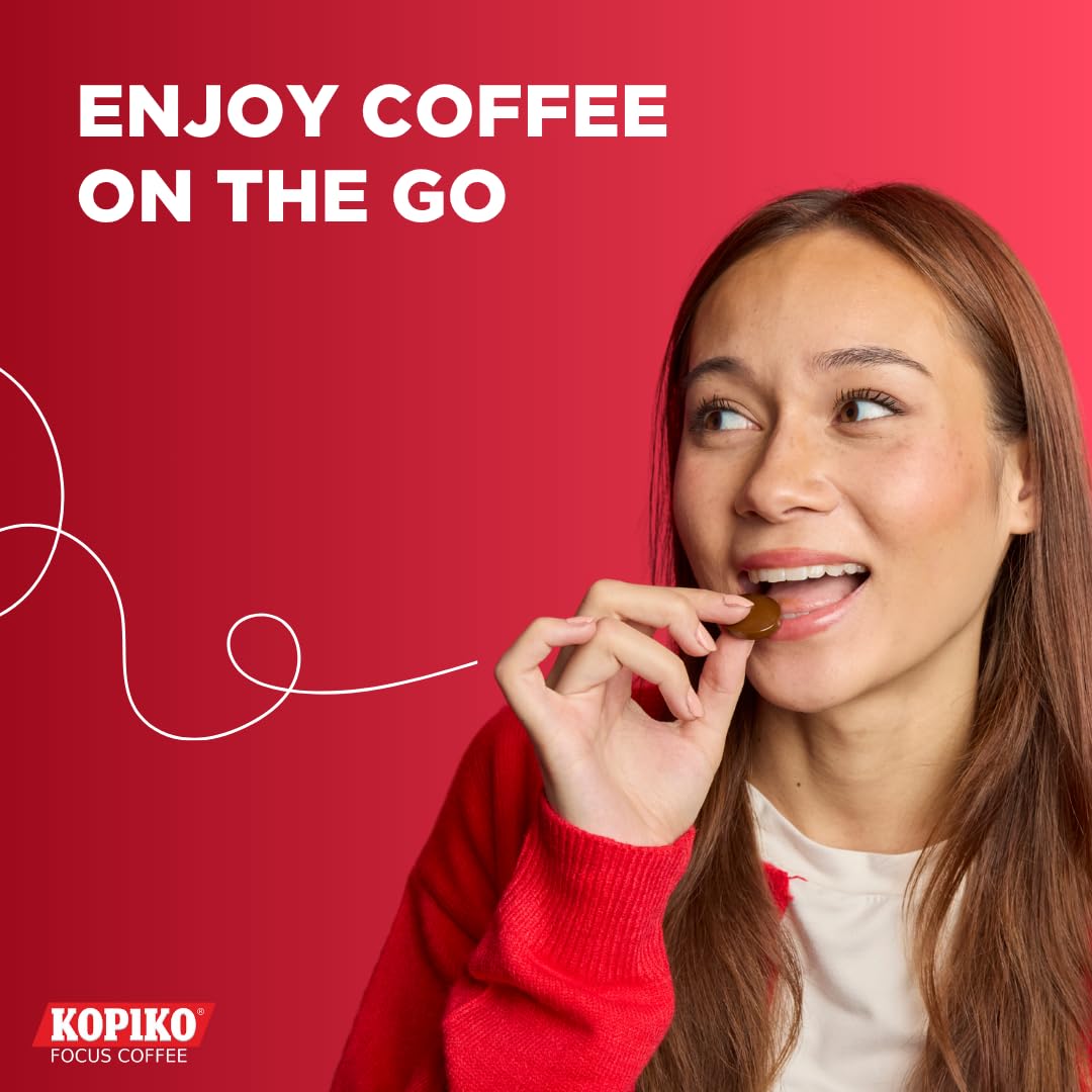 Kopiko Focus coffee aroma close-up emphasizing flavor