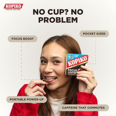 Indonesian coffee beans used in Kopiko Focus flavor profile