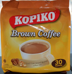 Kopiko Instant 3-in-1 coffee mix cup design offers quick creamy energy on the go
