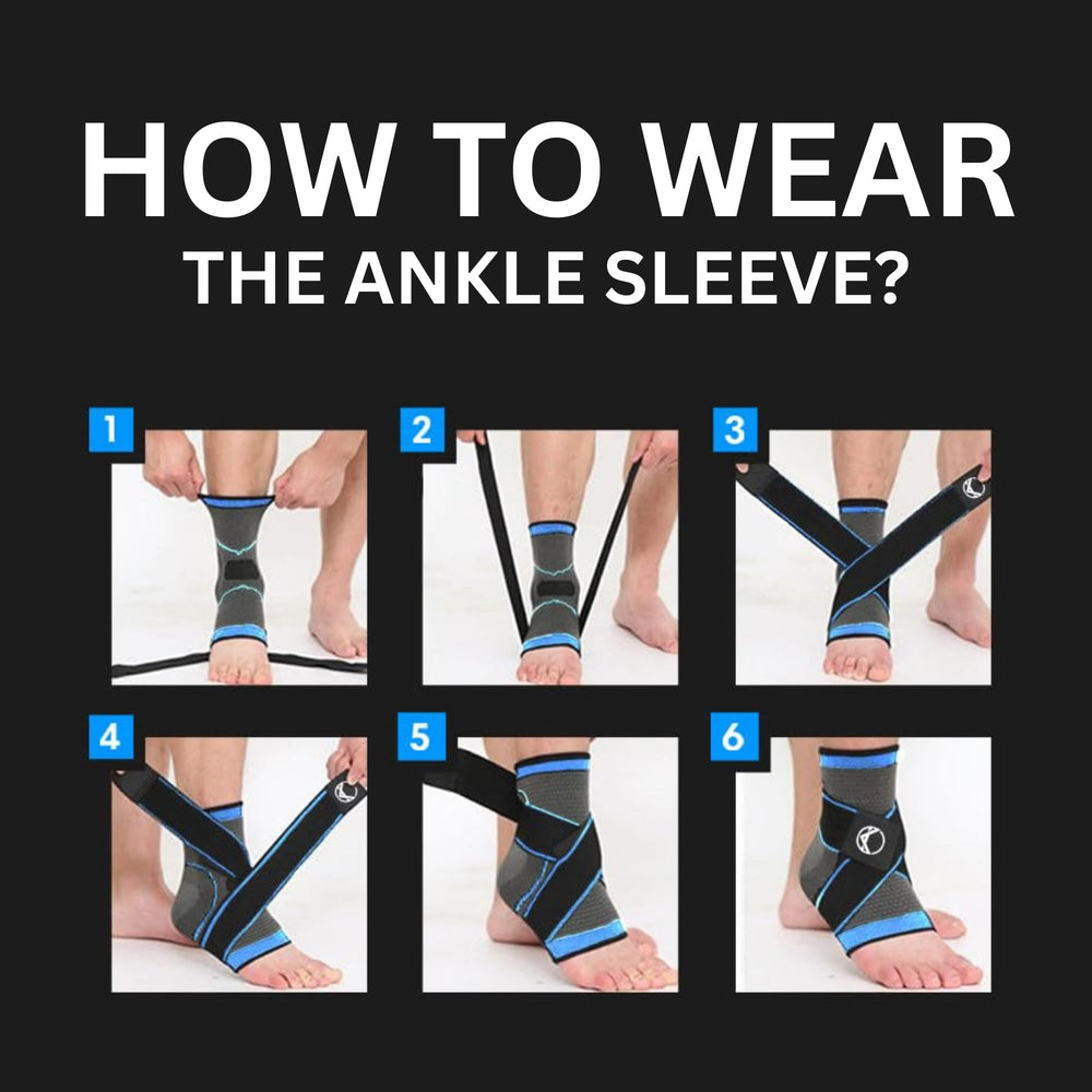 Koprez unisex ankle sleeve designed for daily wear and protection.