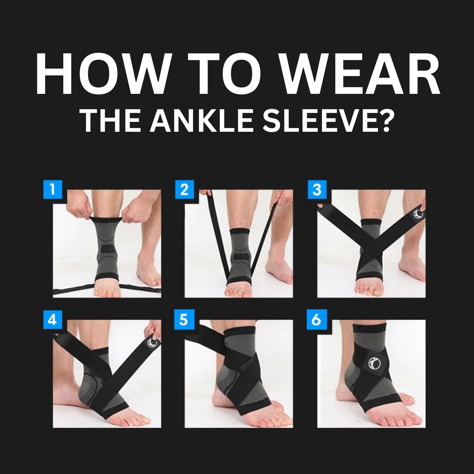 Koprez durable premium materials for long-lasting ankle protection.