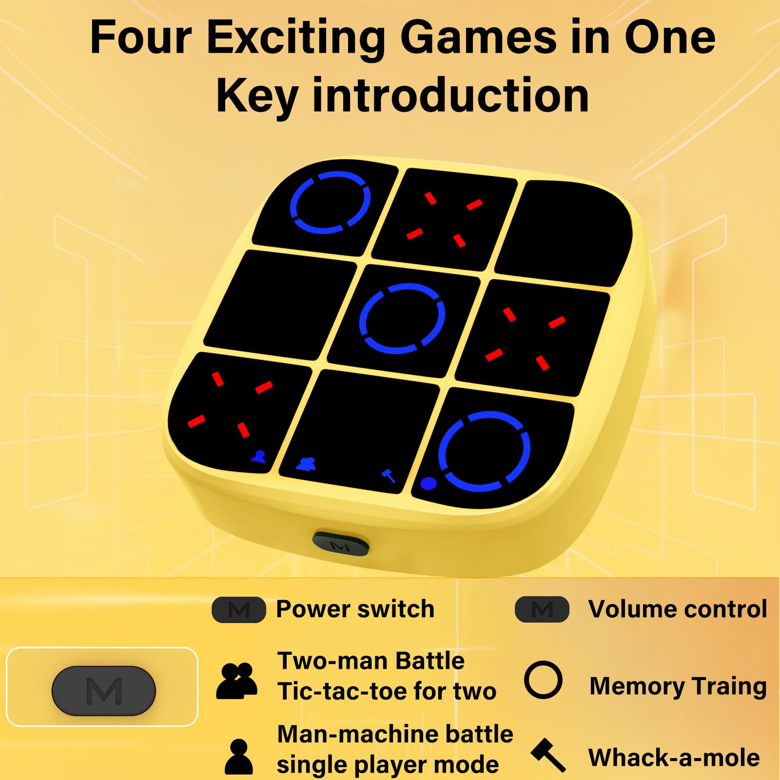 KOQQQ Bolt Game battle mode handheld for head-to-head competition anywhere.