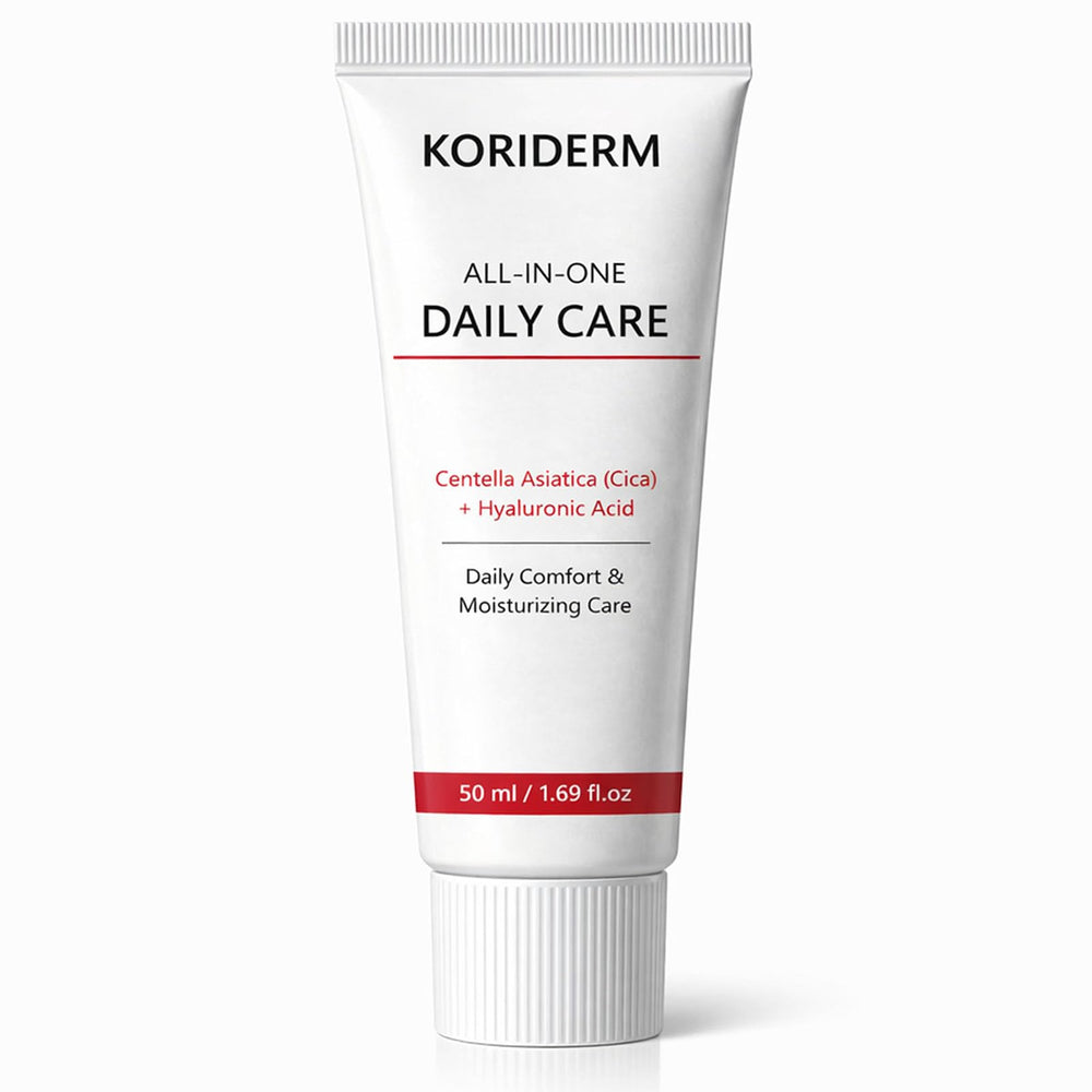 Koriderm Cream bottle front for lightweight daily hydration