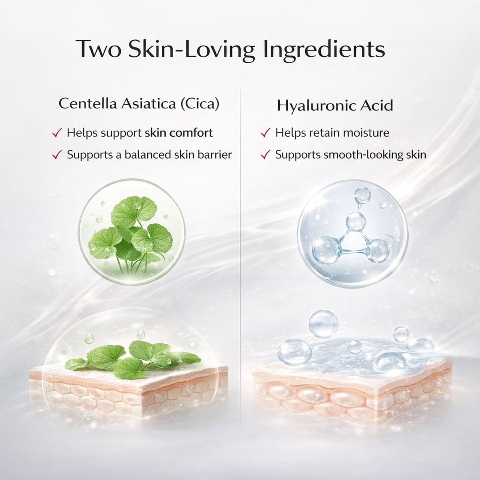 Koriderm Cream pump close-up for easy application