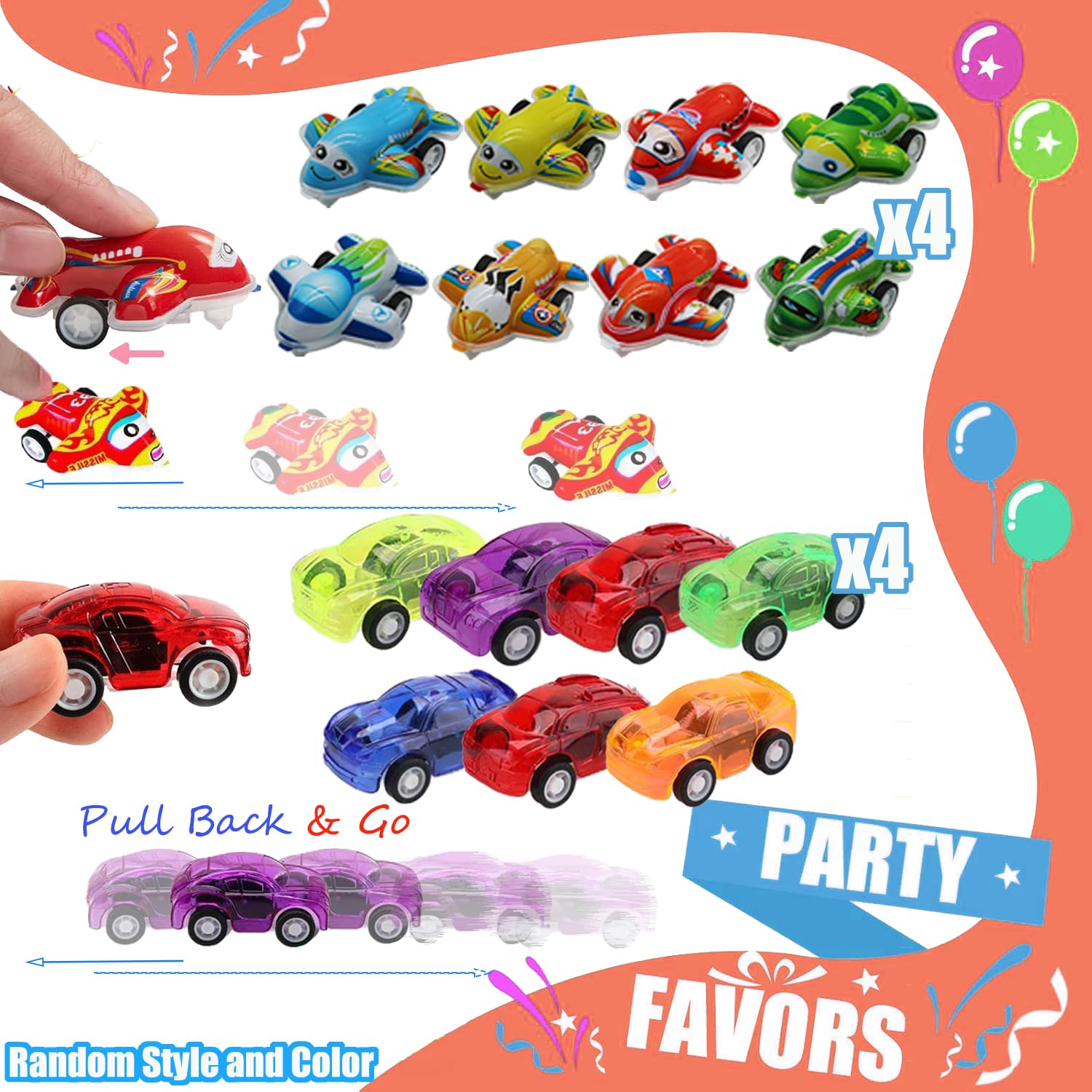 Korilave pop keychains, lightweight prizes for goodie bags and pinatas.