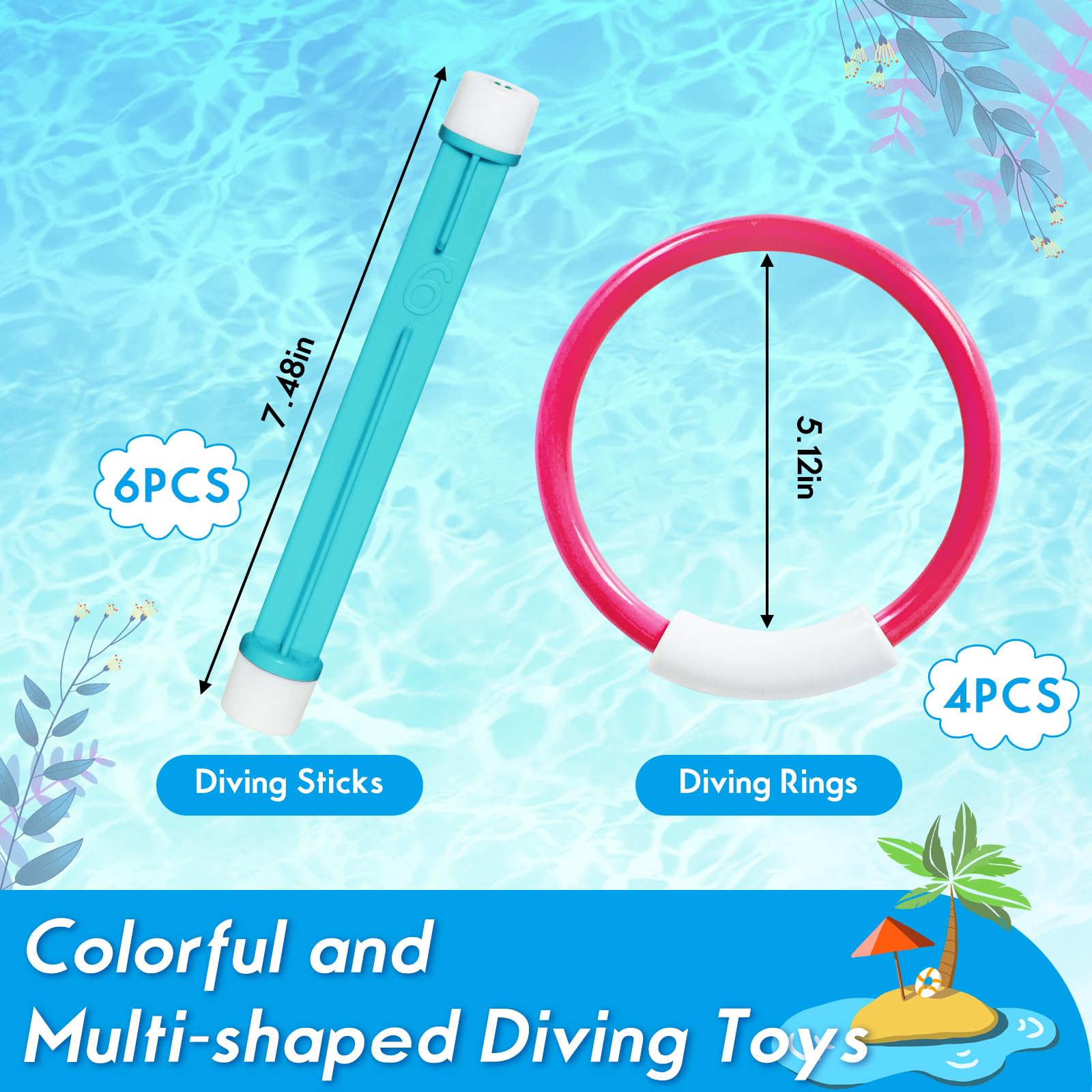 Korlon Tec bright color pool toys attract kids for safe water play