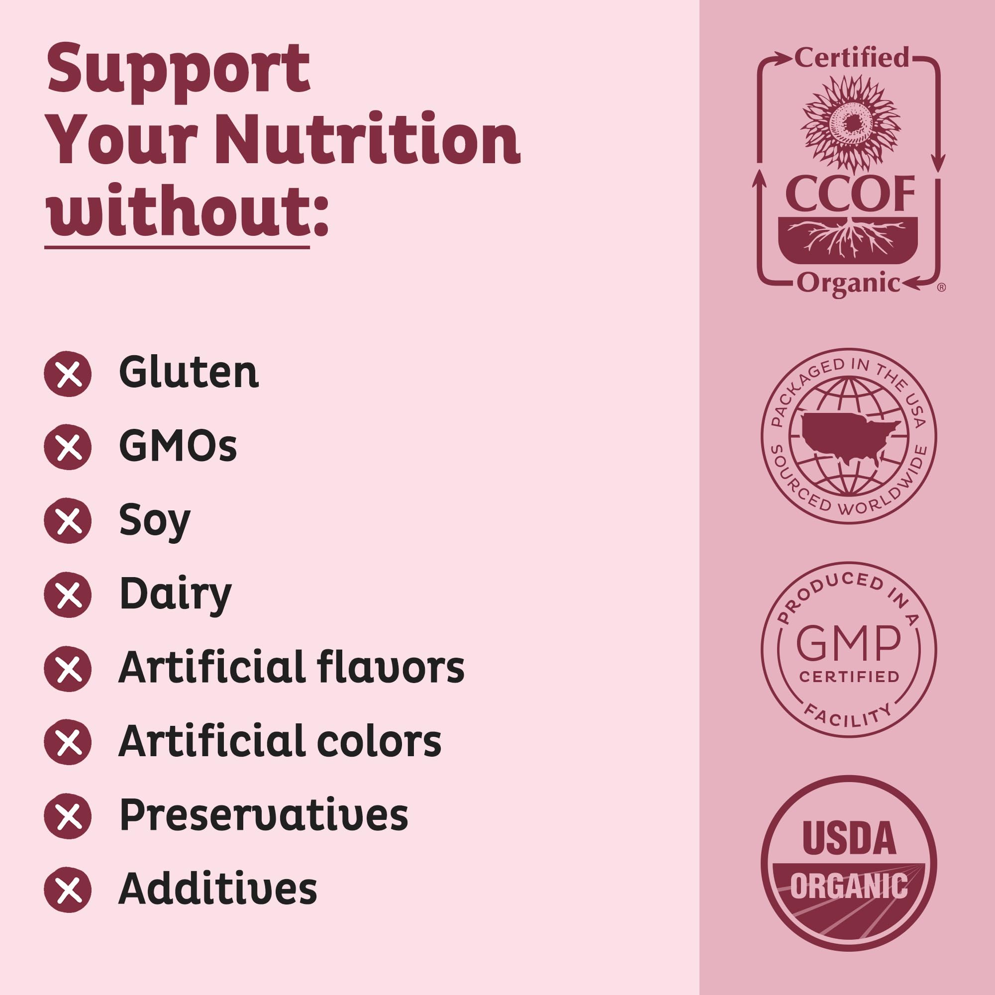 KOS Organic Beetroot Powder in oatmeal brightens the bowl.