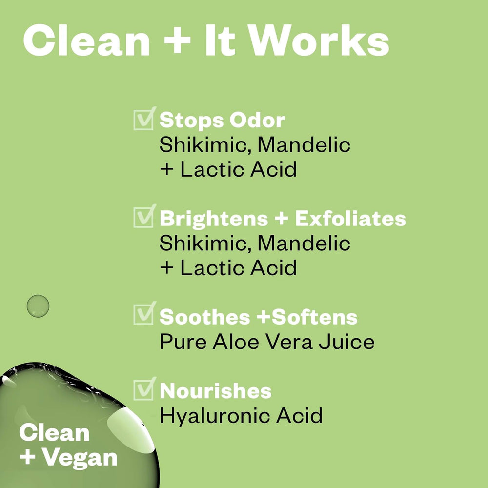 Kosas Chemistry Deodorant packaging flat lay highlighting vegan, cruelty-free clean skincare