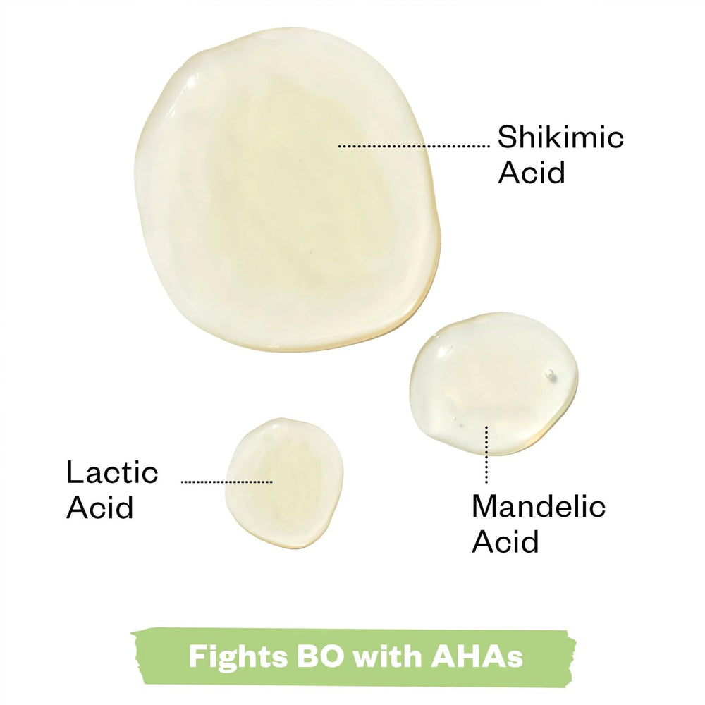 Kosas Chemistry Underarm skin closeup demonstrating gentle, skin-friendly formula