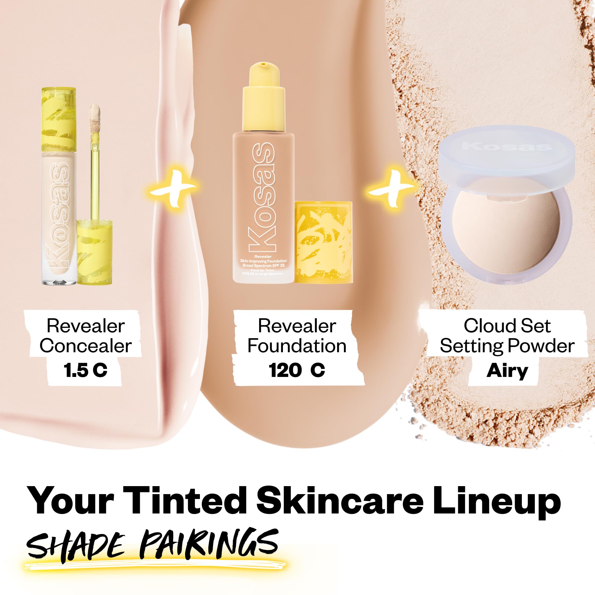 Kosas Revealer Concealer packaging emphasizes vegan, cruelty-free clean beauty standards.