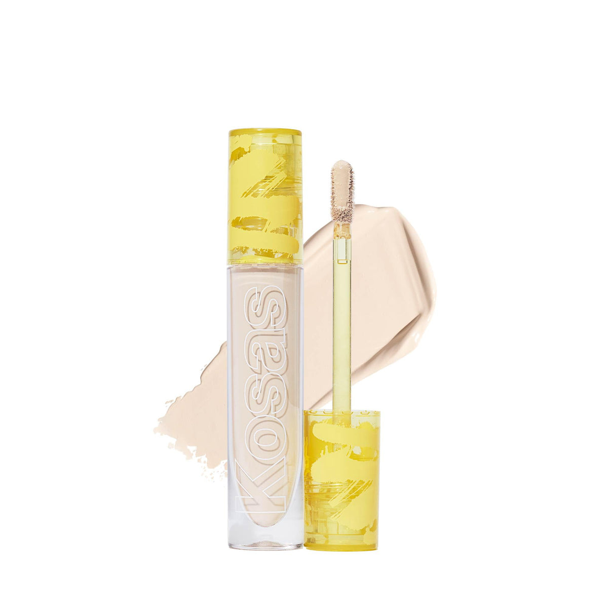 Kosas Revealer Concealer tube front, ready for daily use and travel-friendly packaging.