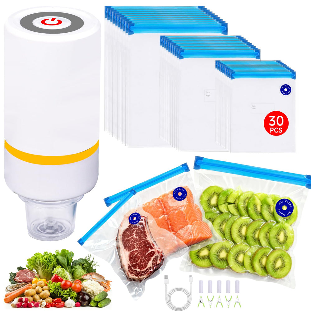 Kosbon 42pcs sous vide set box for organized prep and quick access