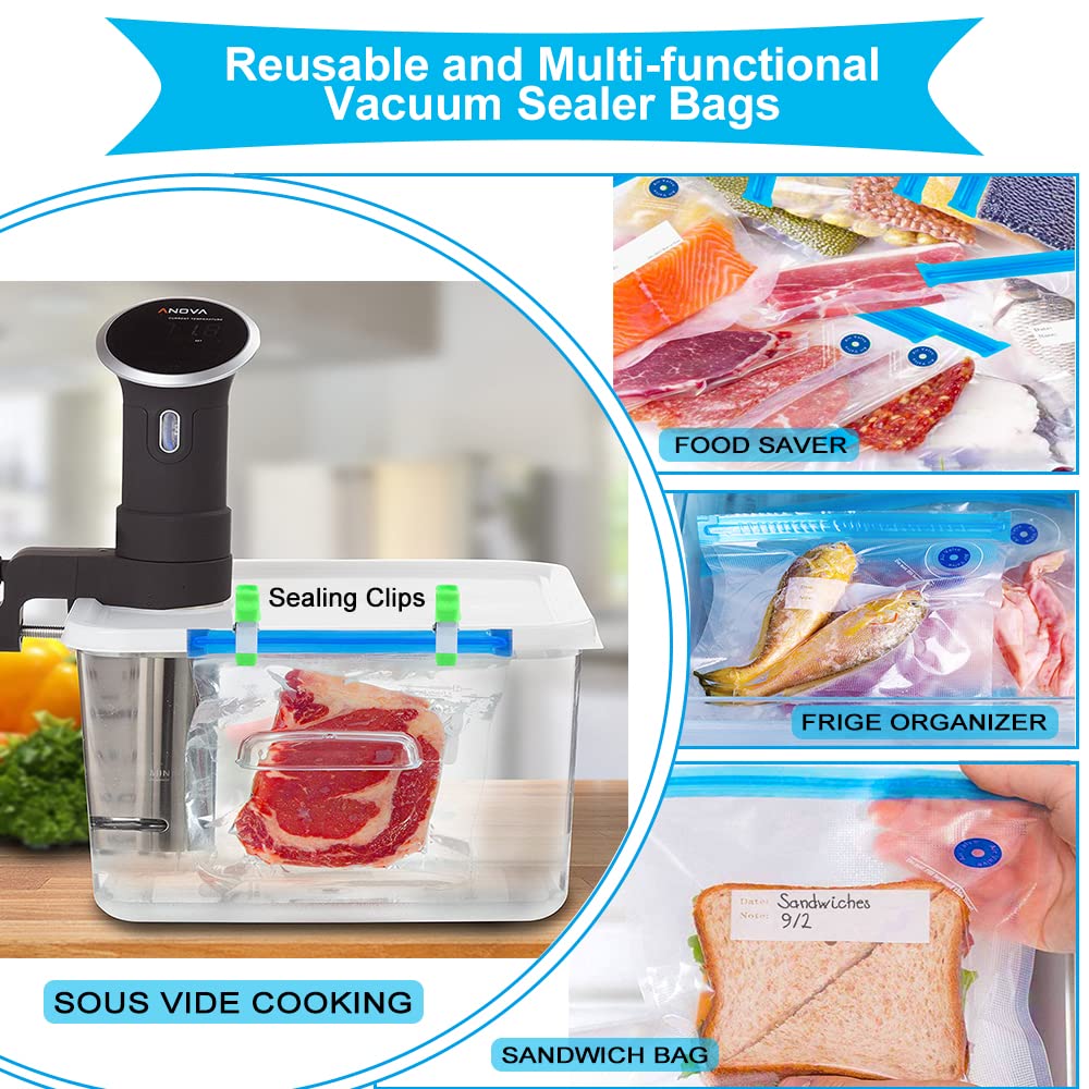 Kosbon sous vide clamp in pot offers easy setup for perfect doneness
