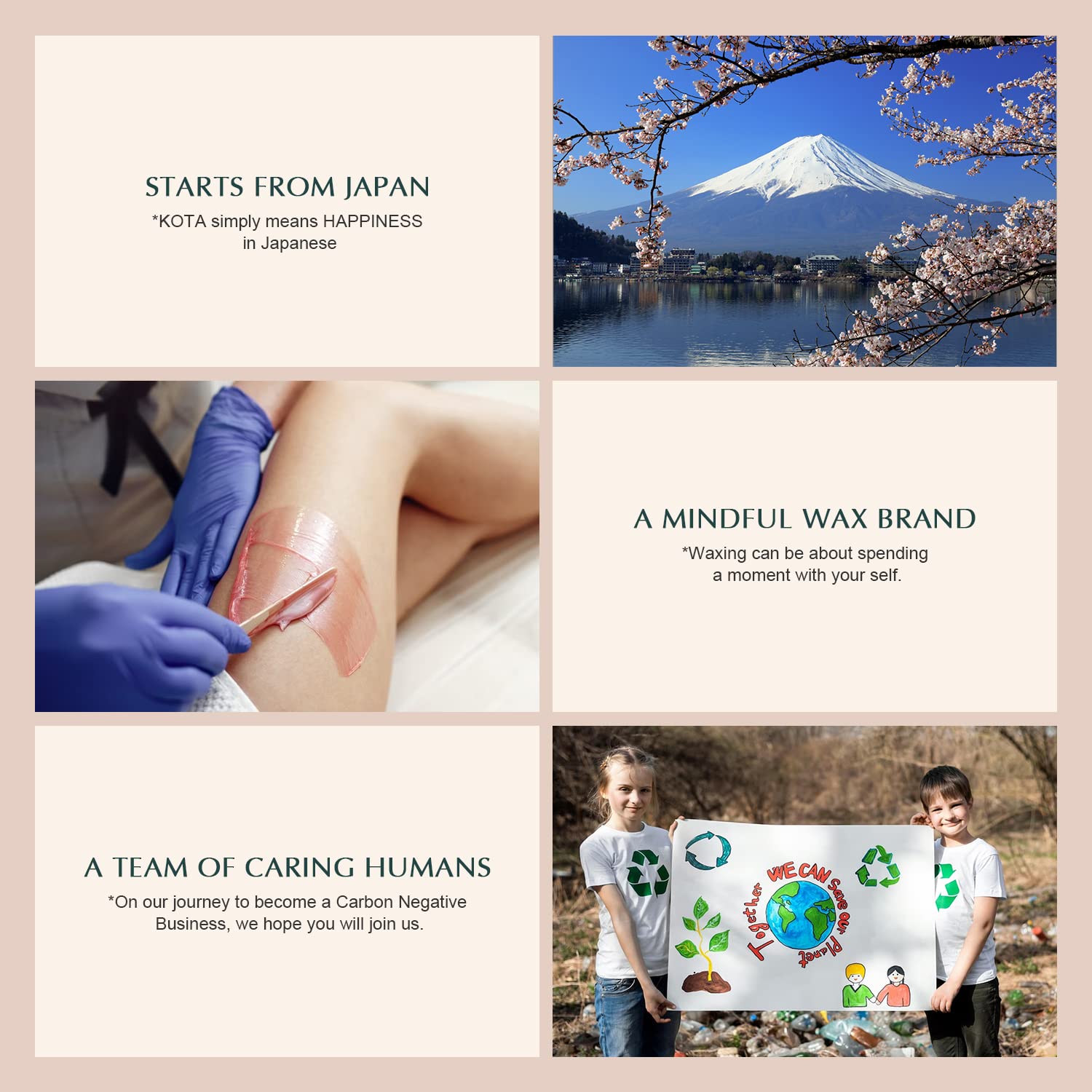 Kotamu chest and back areas waxing with beads targets dense hair effectively.