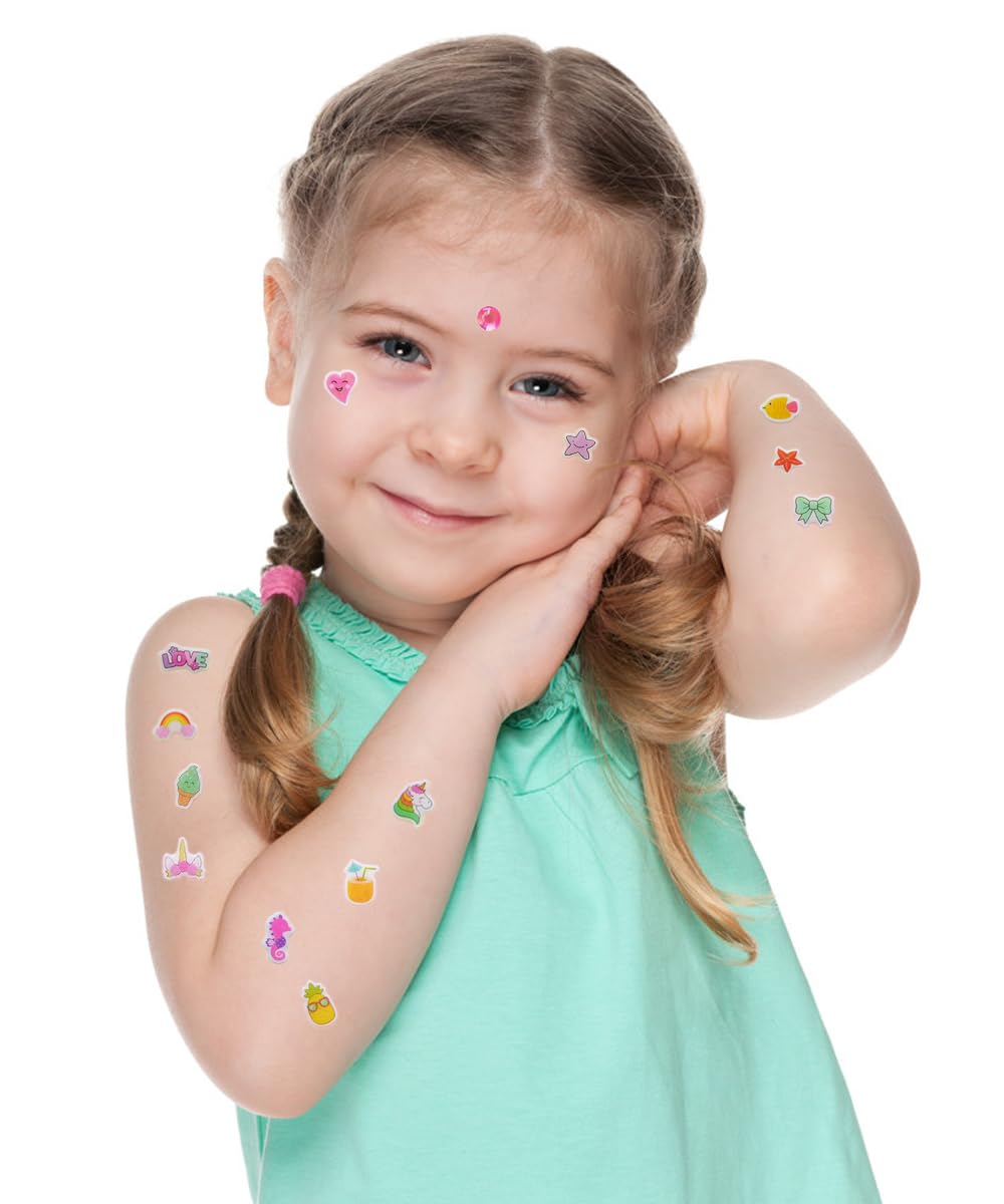 Koutey stick-on earrings pastel-dots for cute retro vibes