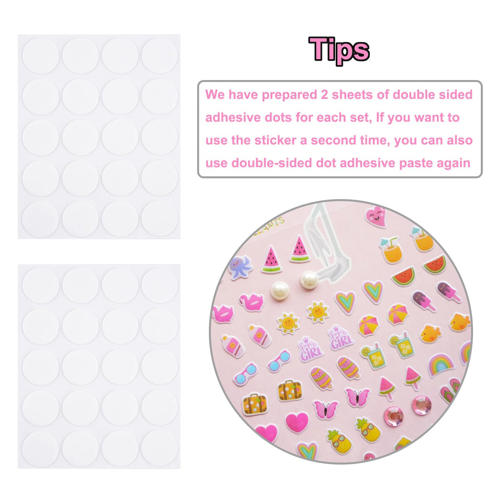 Koutey stick-on earrings sparkle-stars for magical playtime outfits