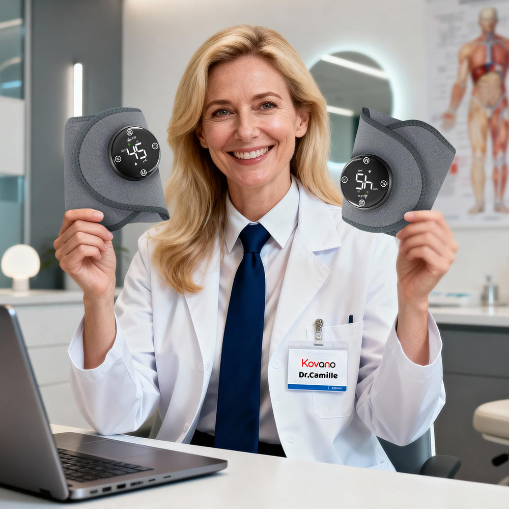 KOVANO Red-light therapy panel delivers deep tissue penetration for relief.