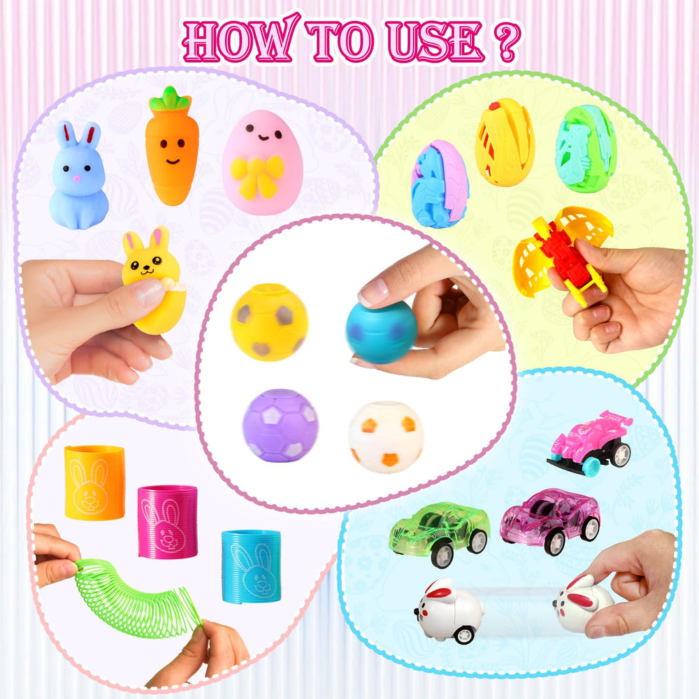 KPHNGB transformer and car toys inside eggs inspire imaginative play
