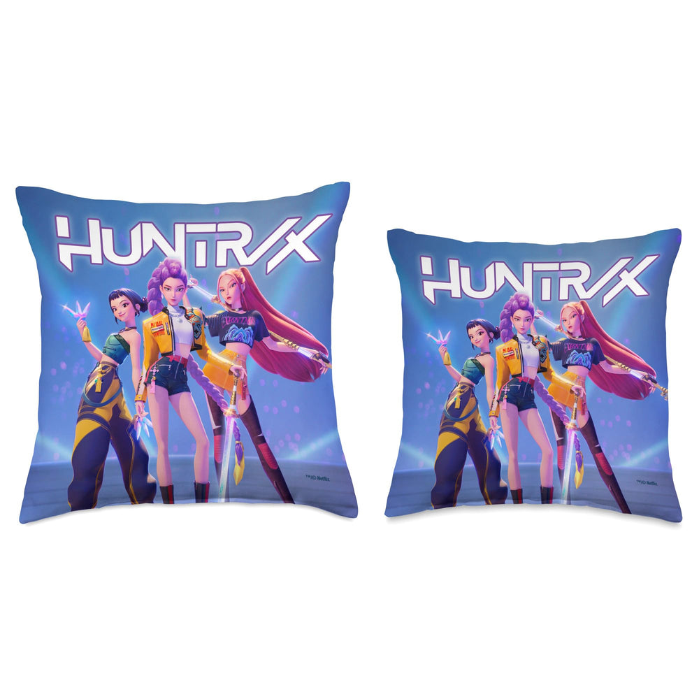 KPop Demon Hunters Huntr-X closeup fabric showing durable polyester material