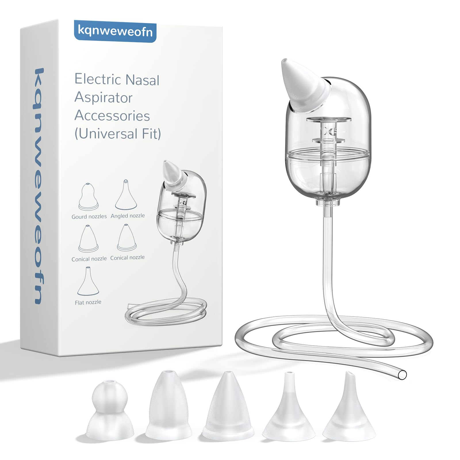 kqnweweofn silicone tips variety supports gentle nasal care for newborns.