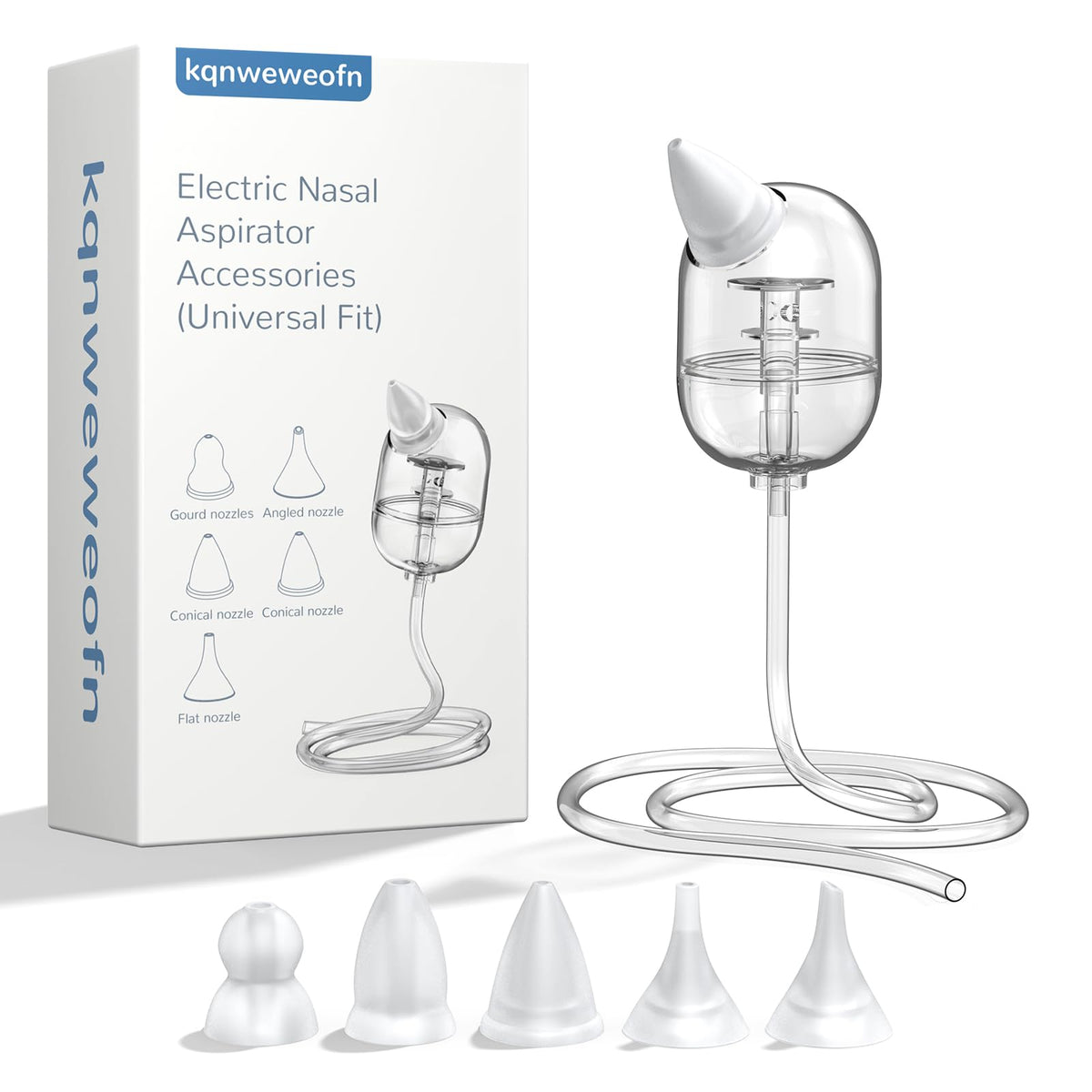 kqnweweofn silicone tips variety supports gentle nasal care for newborns.