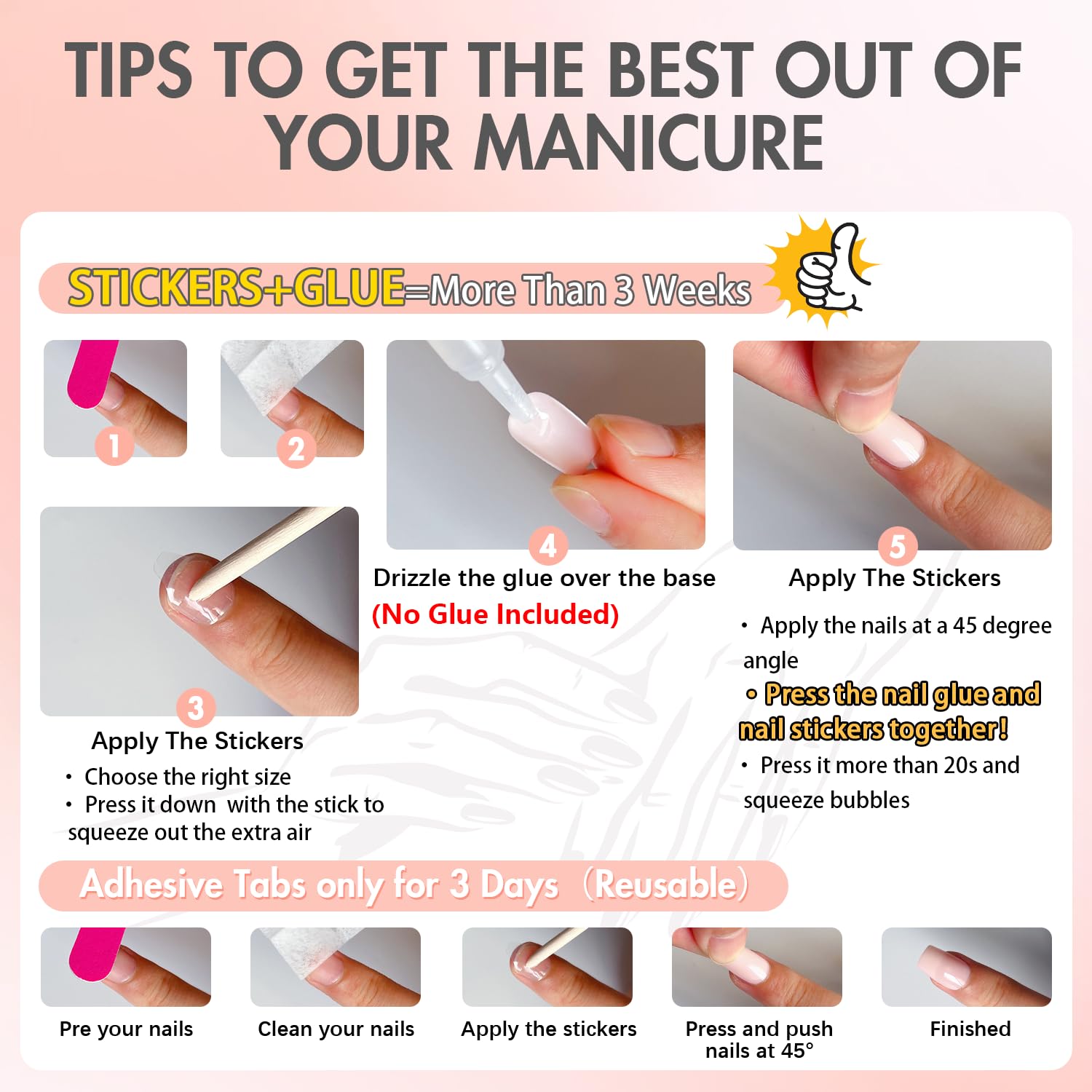 KQueenest press-on nails displayed for daily wear and special occasions.