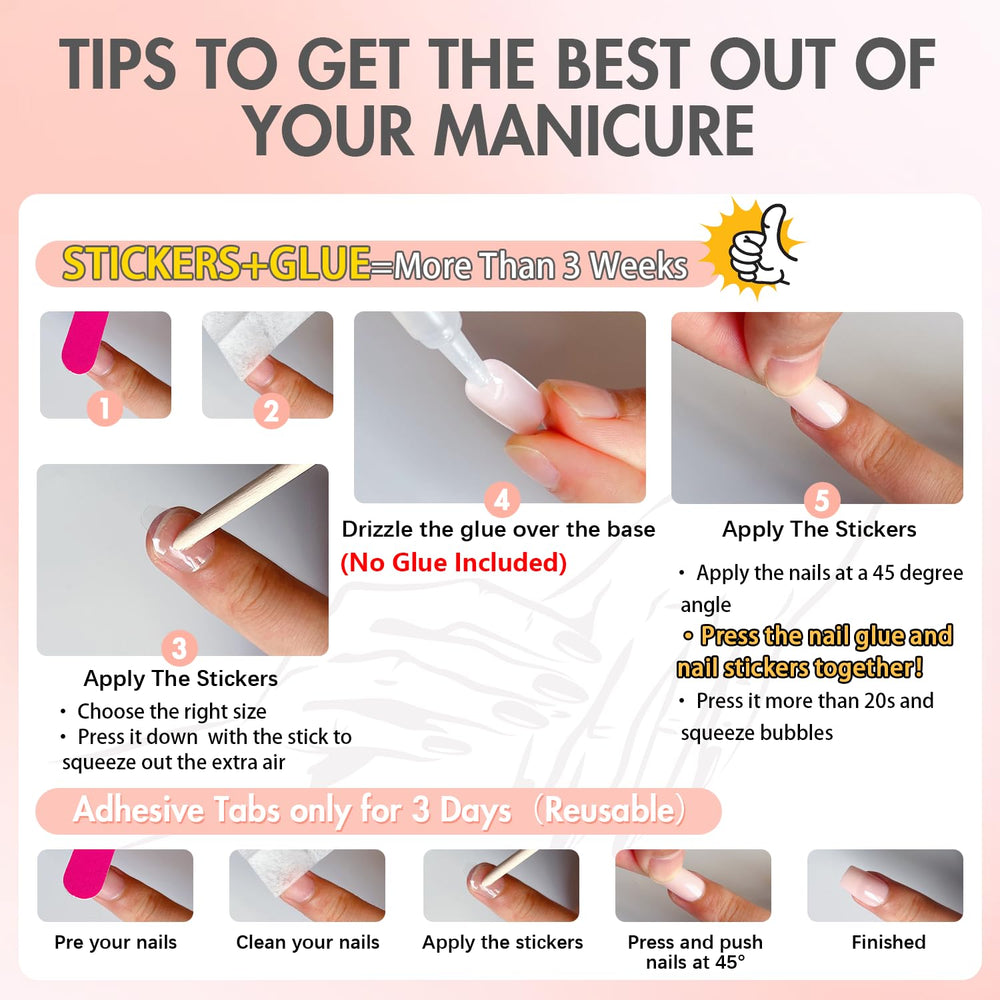 KQueenest press-on nails displayed for daily wear and special occasions.