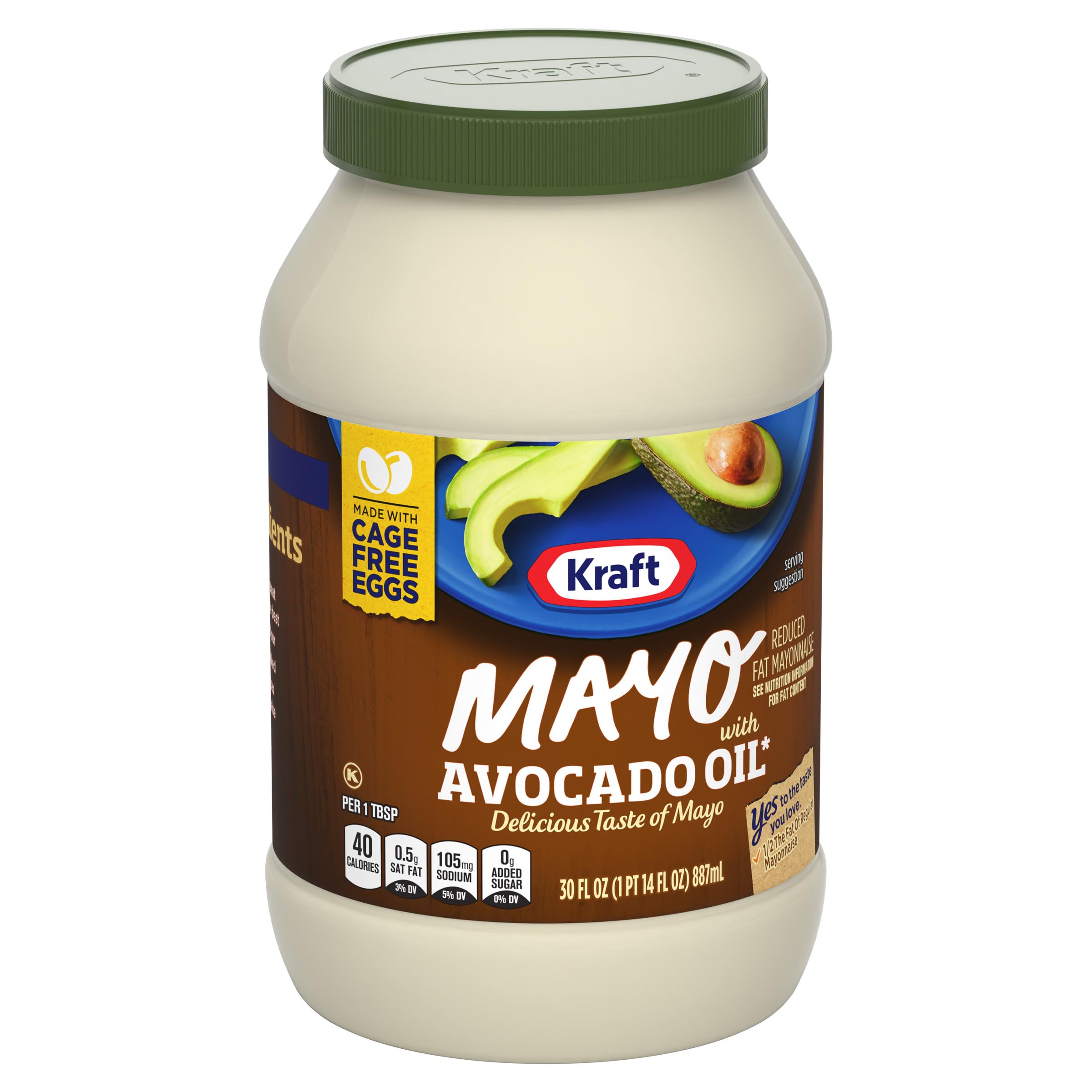 Kraft Avocado Oil Mayonnaise used to make spicy mayo dipping sauce