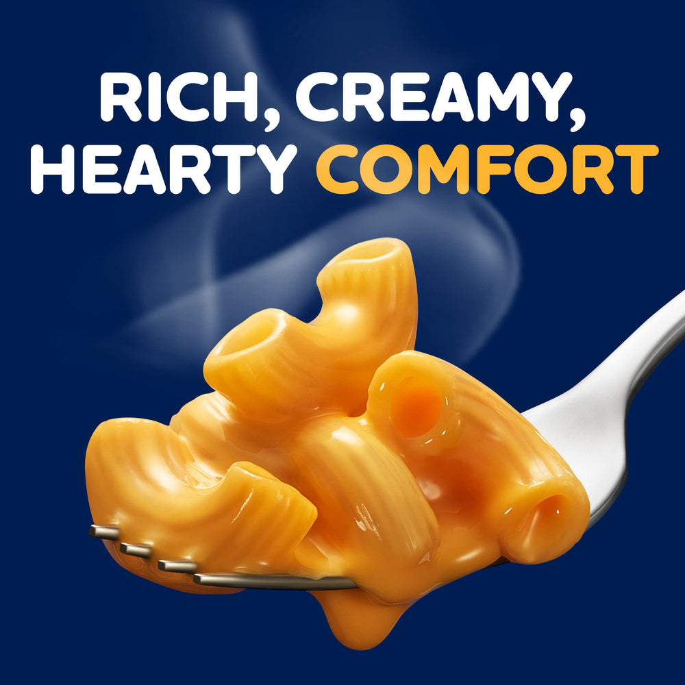 Kraft Deluxe Mac and Cheese cups served in bowl, cheesy goodness at home.