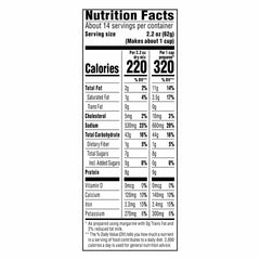 Kraft Mac and Cheese box back highlights ingredients and no artificial flavors.
