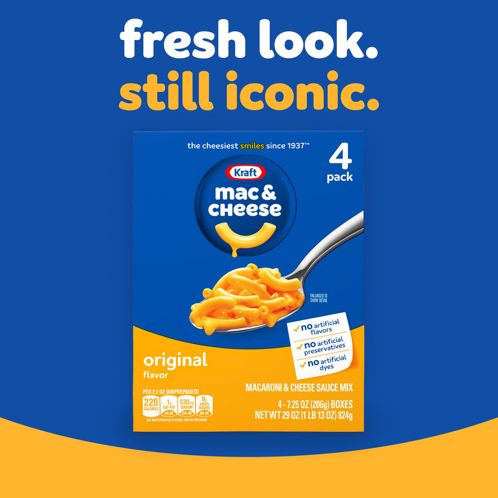 Kraft Mac and Cheese cheese sauce mix packet for creamy sauce.