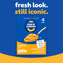 Kraft Mac and Cheese cheese sauce mix packet for creamy sauce.