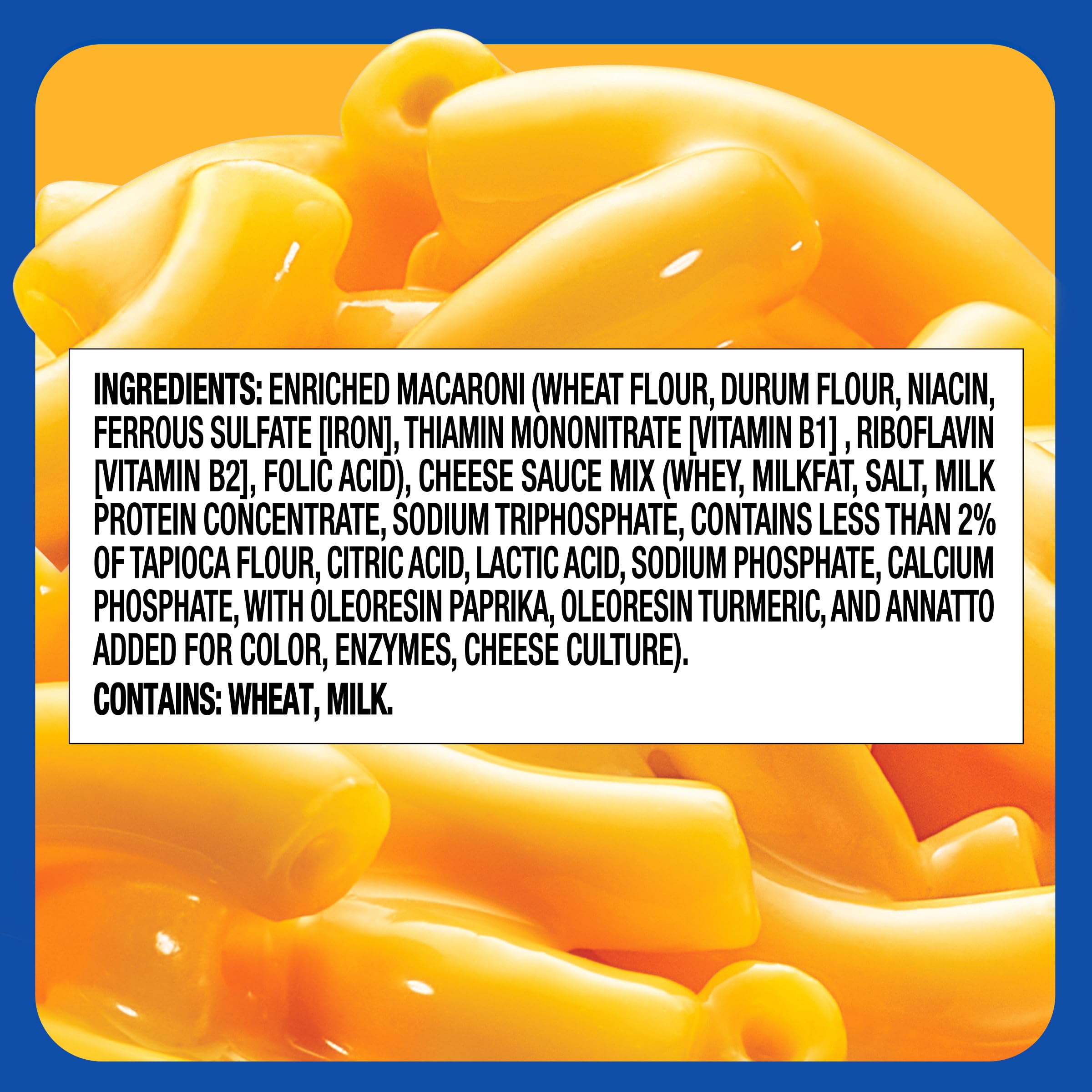 Kraft Mac & Cheese macaroni pasta for quick family meals.