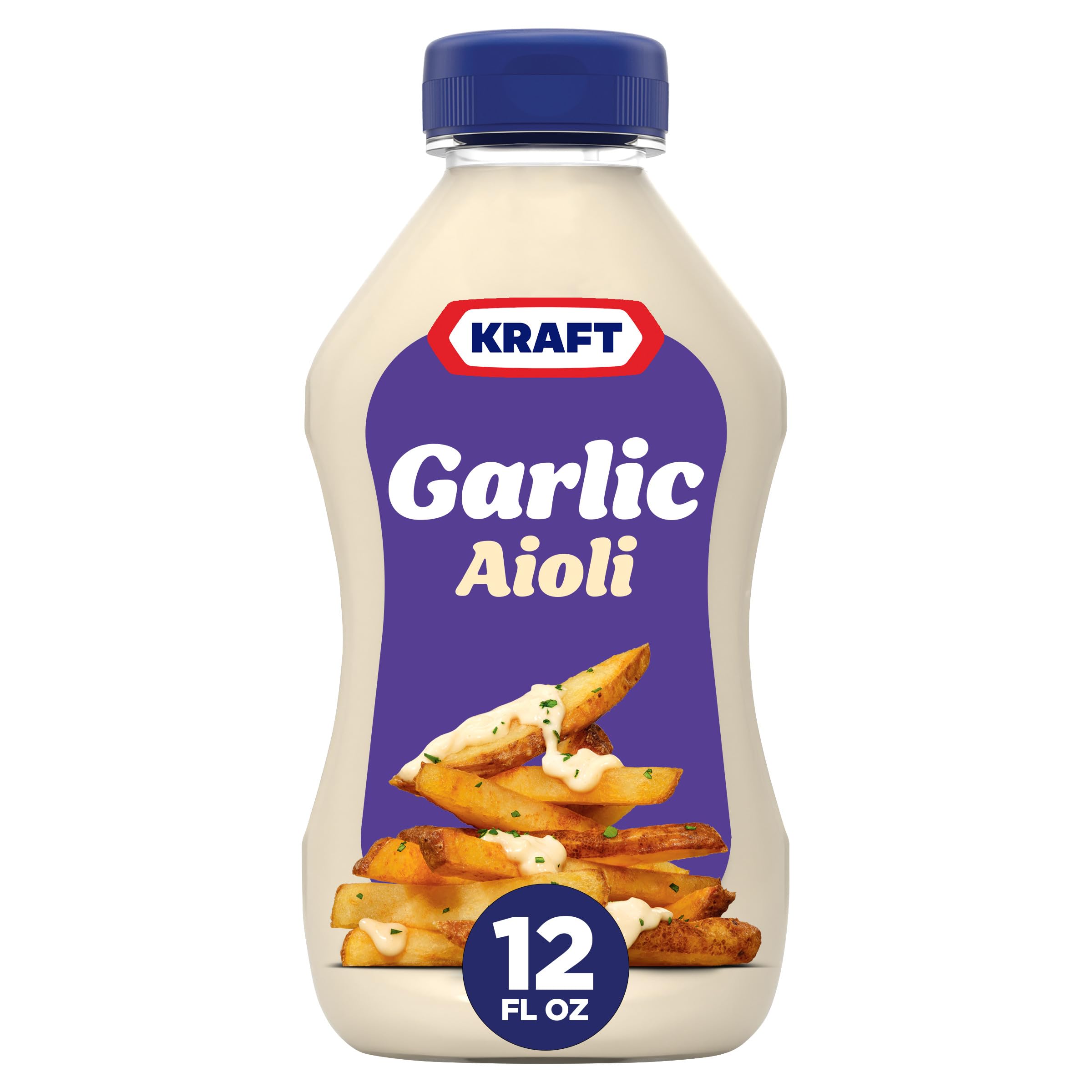 Kraft Garlic Aioli bottle ready to elevate sandwiches with bold flavor.