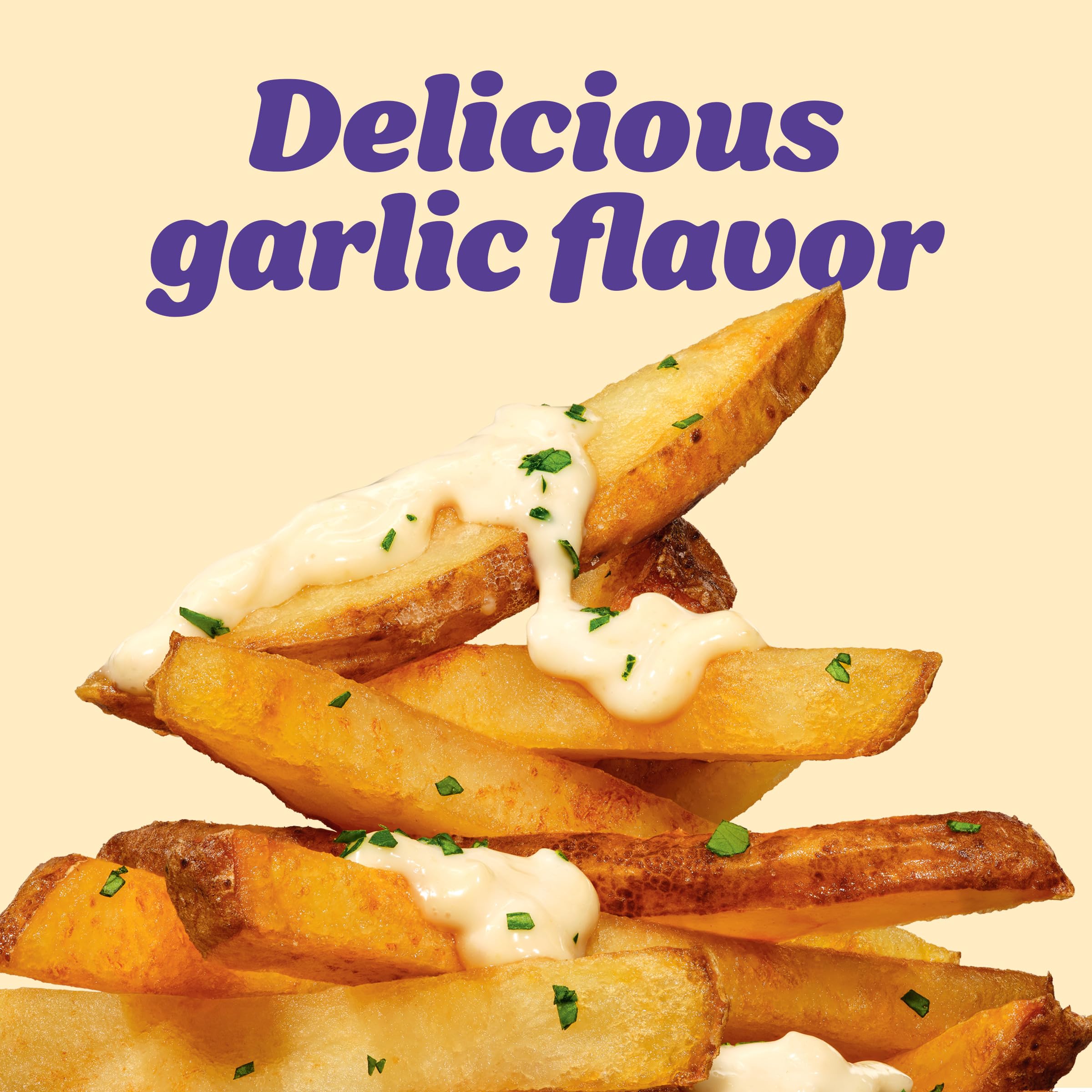 Kraft Aioli drizzled on a sandwich for instant flavor boost.