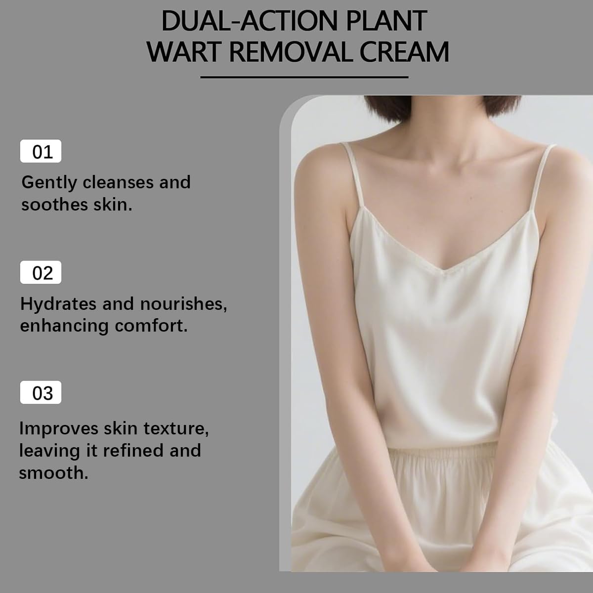 Krajiyya natural body serum bottle close-up with plant-based ingredients