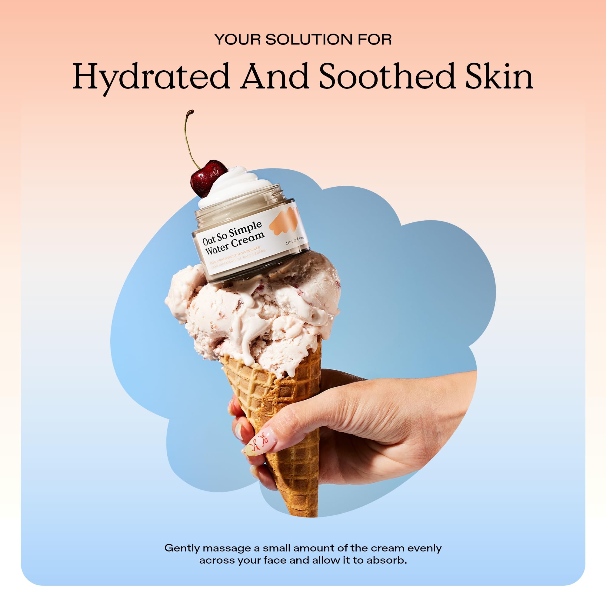 80 mL size indicator for KraveBeauty Water Cream